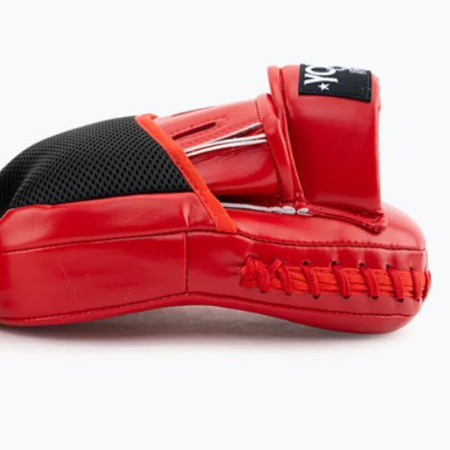 YOKKAO Institution Focus Mitts-Close training discs červená FYMS-2