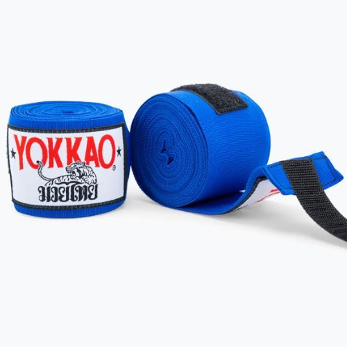 Modré boxerské bandáže YOKKAO Premium HW-2-3