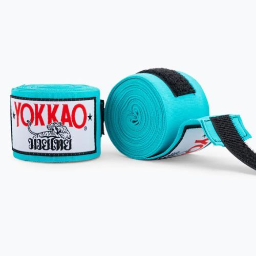 Boxerské obvazy YOKKAO Premium Sky Blue HW-2-5