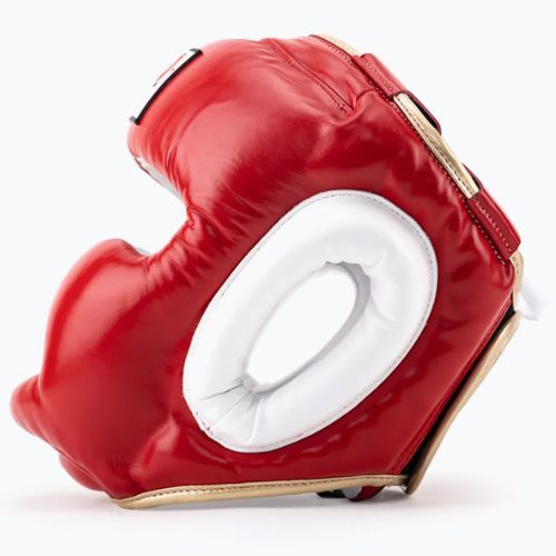 YOKKAO Training Headguard bojová sportovní přilba červená HYGL-1-2