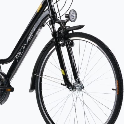 Dámské trekingové kolo Romet Gazela black/yellow R22A-TRE-28-19-P-468