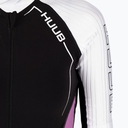 Dámský triatlonový oblek HUUB Anemoi Aero Tri Suit black and white ANELCSW