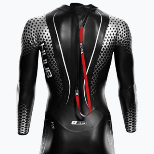 Pánský triatlonový neopren HUUB Lurz Open Water black/red/white