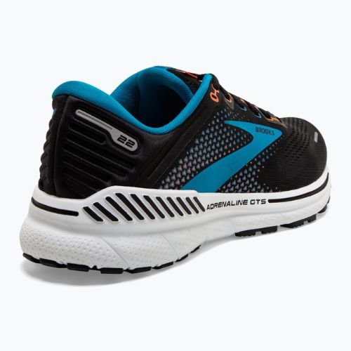 Pánská běžecká obuv BROOKS Adrenaline GTS 22 black-blue 1103661D034