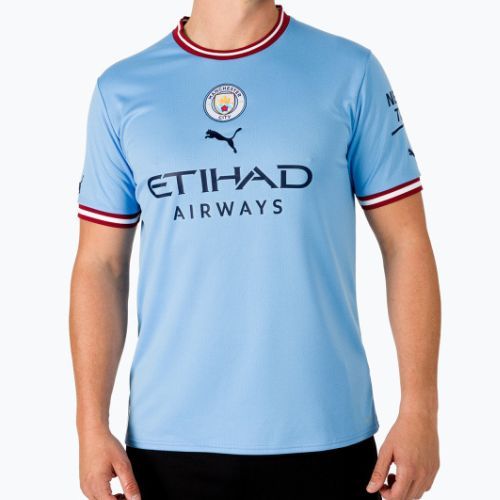 Pánský fotbalový dres Puma Mcfc Home Jersey Replica Team blue 765710