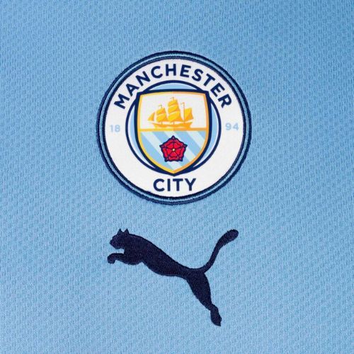 Pánský fotbalový dres Puma Mcfc Home Jersey Replica Team blue 765710