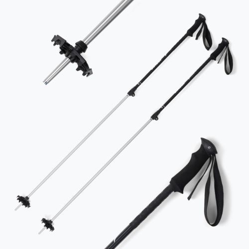 Lyžařské hole ATOMIC BCT Touring black/silver AJ500573