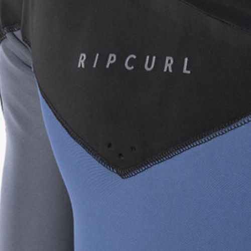 Pánský neopren   Rip Curl Dawn Patrol Perf 2/2 mm C/Zip blue/grey