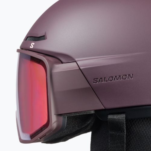Lyžařská helma Salomon Driver Pro Sigma S1 fialová L47012000