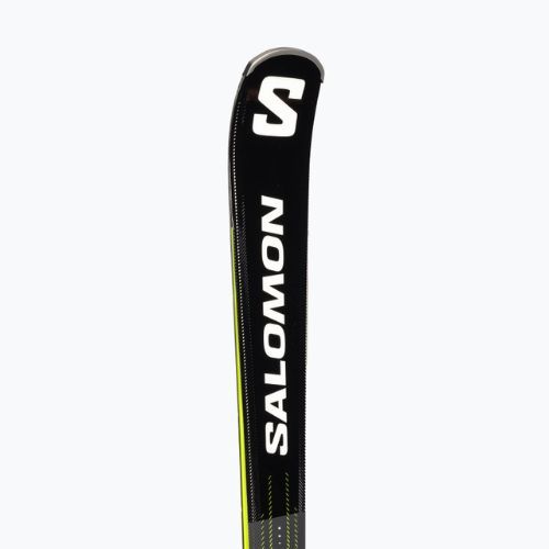 Salomon S Max 10 + M11 GW sjezdové lyže černá/žlutá L47055700
