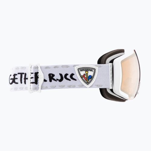 Lyžařské brýle Rossignol Airis Sonar JCC white/super silver