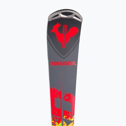 Sjezdové lyže Rossignol Hero Elite ST TI LTD K + SPX14 black/red