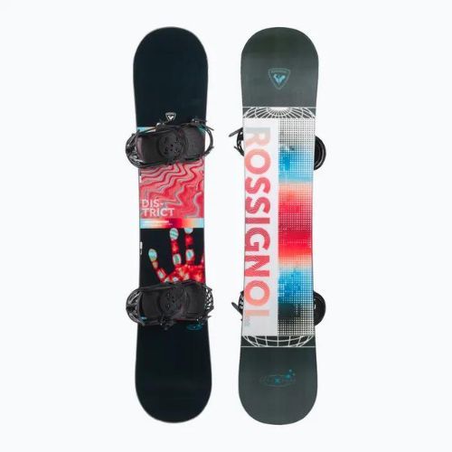 Snowboard Rossignol District Infrablack + Battle M/L black/red
