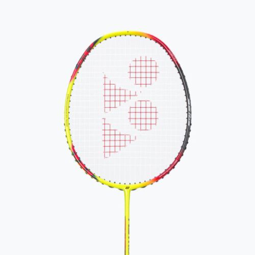Badmintonová raketa YONEX Astrox 0.7 DG žlutočerná BAT0.7DG2YB4UG5