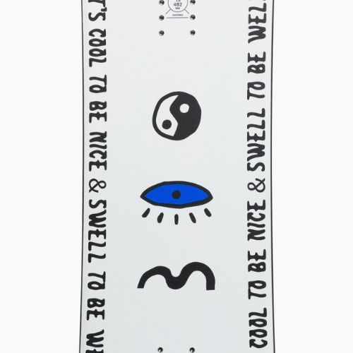 Dámský snowboard RIDE Saturday white-blue 12G0018