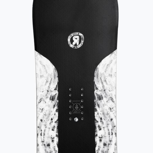 Snowboard RIDE Smokescreen black and white 12G0024