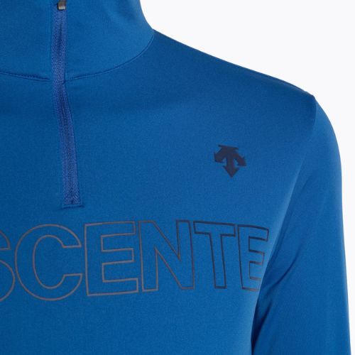 Pánská lyžařská mikina Descente Descente 1/4 Zip 52 modrá DWMUGB28