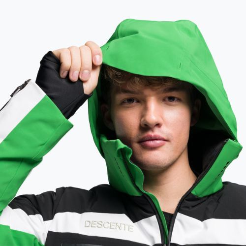 Pánská lyžařská bunda Descente Carter 19 zelená DWMUGK23