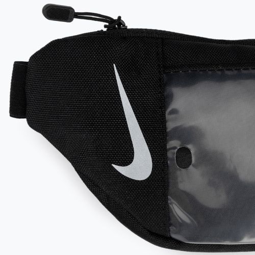 Nike Pack ledvinové pouzdro černo-stříbrné N0002650-082