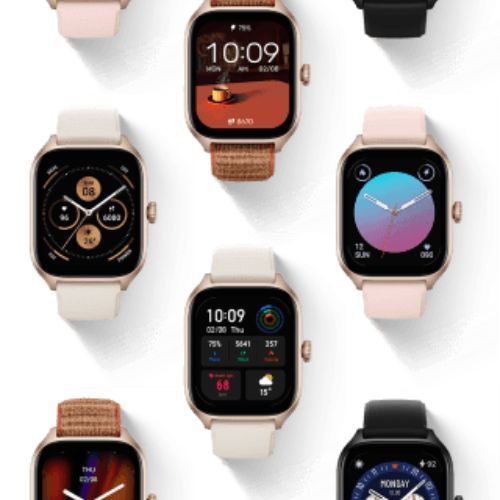 Hodinky Amazfit GTS 4 Mini černé W2176OV5N