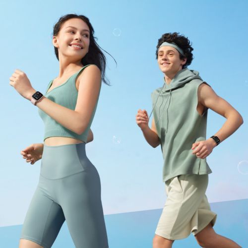 Hodinky Amazfit GTS 4 Mini růžové W2176OV6N