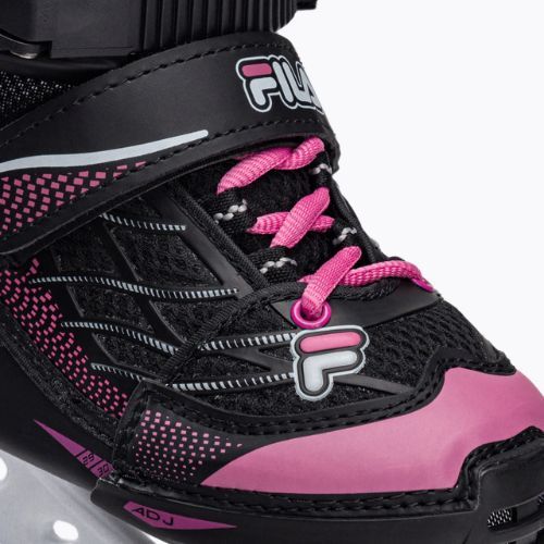 Dětské brusle FILA X-One G black/pink