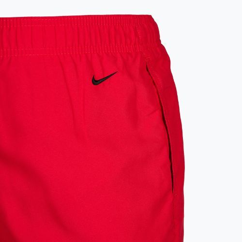 Pánské plavecké šortky Nike Swoosh Break 5" Volley červené NESSC601-614
