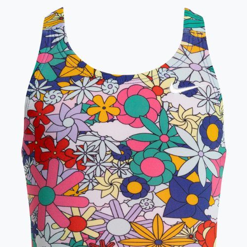 Dětské jednodílné plavky Nike Multiple Print Fastback Lapis NESSC760
