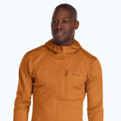 Pánská trekingová bunda Rab Ascendor Hoody orange QFF-42