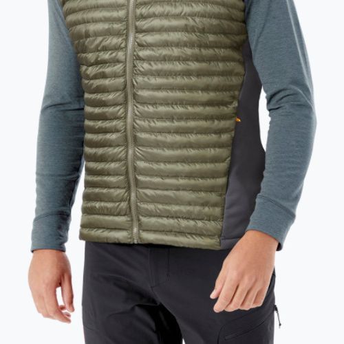Pánské tričko bez rukávů Rab Cirrus Flex 2.0 khaki QIO-76