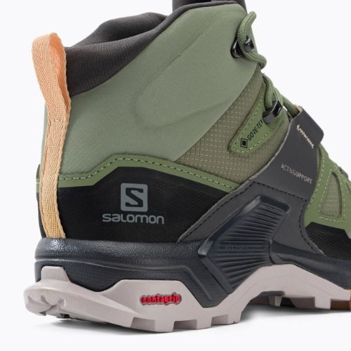 Dámská trekingová obuv Salomon X Ultra 4 MID GTX zelená L41625100
