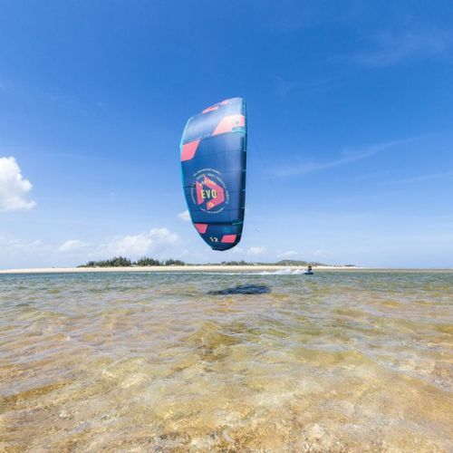 Kitesurfingový drak DUOTONE Evo C24 modrý 44220-3003