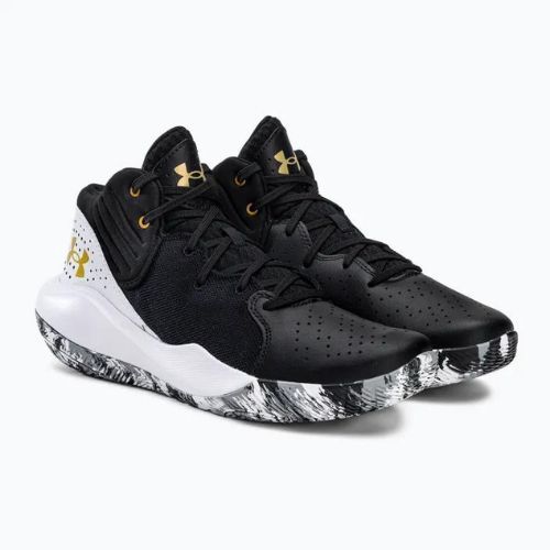 Pánské basketbalové boty Under Armour černo-bílý Jet '21 3024260-006