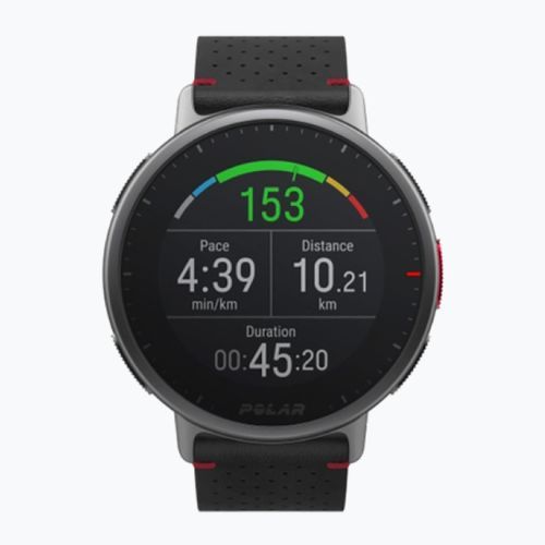 Hodinky Polar černo-červená Vantage V2 Shift