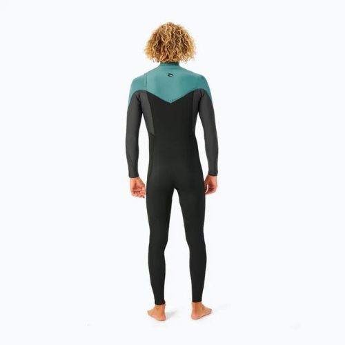 Pánský neopren Rip Curl Dawn Patrol Perf C/Zip 4/3 mm GB muted green