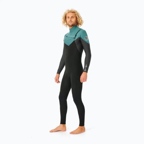 Pánský neopren Rip Curl Dawn Patrol Perf C/Zip 4/3 mm GB muted green