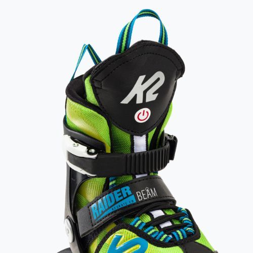 Dětské brusle K2 Raider Beam zeleno-modrýe 30H0410/11