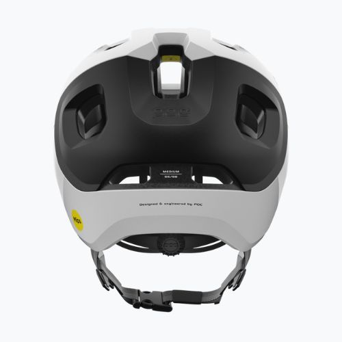 Cyklistická přilba POC Axion Race MIPS hydrogen white/uranium black matt