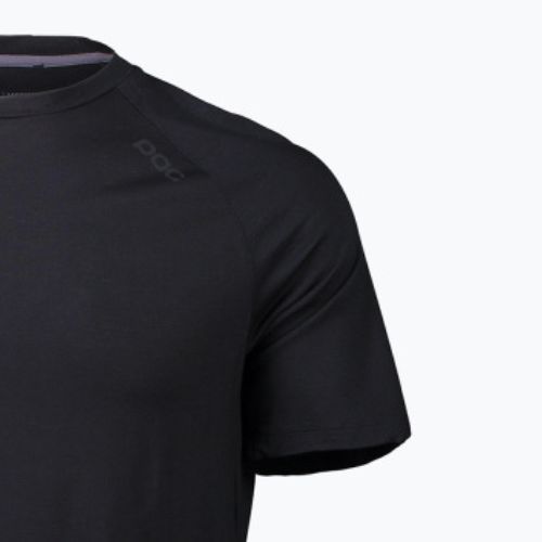 Pánský cyklistický dres POC Light Merino uranium black