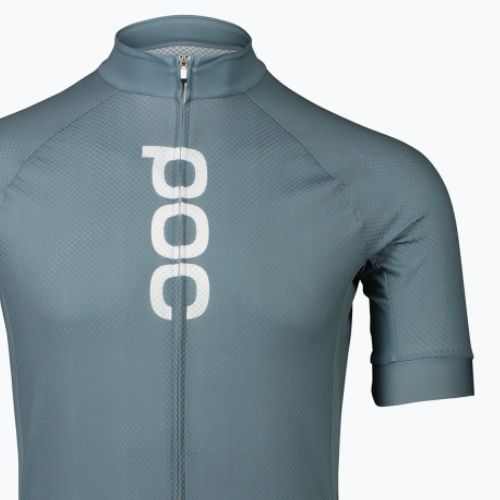 Pánský cyklistický dres POC Essential Road Logo calcite blue/mineral blue