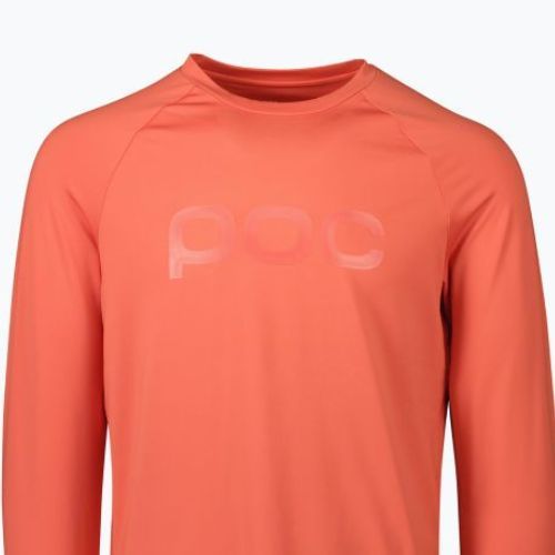 Pánské cyklistické oblečení s dlouhým rukávem POC Reform Enduro Jersey ammolite coral