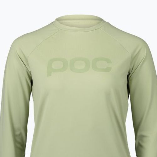 Dámské cyklistické oblečení s dlouhým rukávem POC Reform Enduro Jersey prehnite green