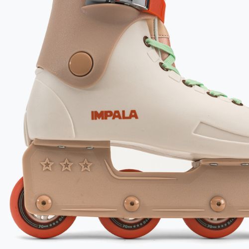 Dámské brusle IMPALA Lightspeed Inline Skate bílo-béžove IMPINLINE1