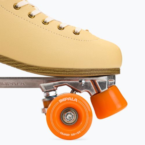 Dámské brusle IMPALA Quad Skate béžove IMPROLLER1