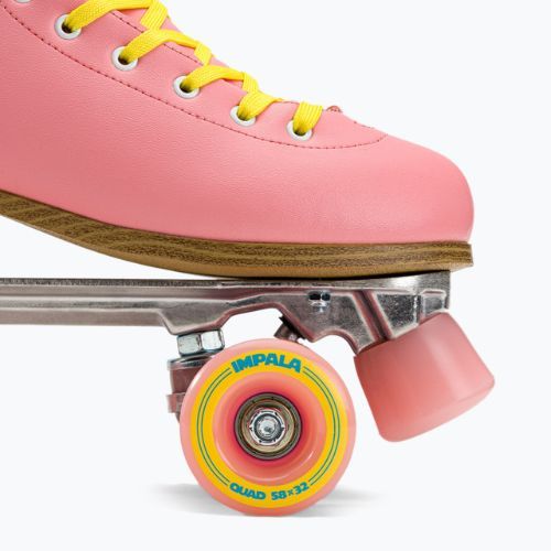 Dámské brusle IMPALA Quad Skate růžovo-žlute