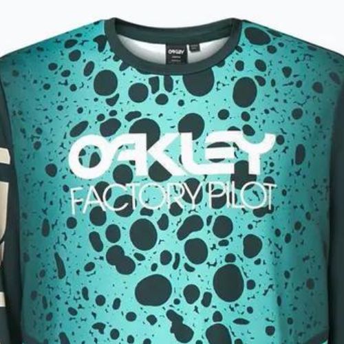 Pánský cyklistický dres Oakley Maven Rc LS zelená FOA404403