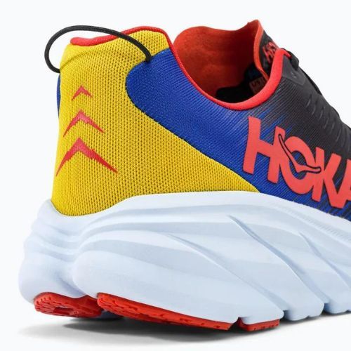 Pánská běžecká obuv HOKA Rincon 3 black-blue 1119395-BDGB