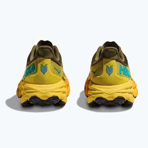 Pánské běžecké boty HOKA Speedgoat 5 green-yellow 1123157-APFR