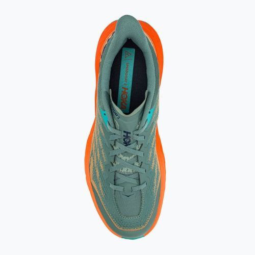 Pánské běžecké boty HOKA Speedgoat 5 green-orange 1123157-TMOR