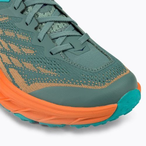 Pánské běžecké boty HOKA Speedgoat 5 green-orange 1123157-TMOR